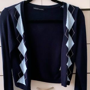 brandy Melville plaid cardigan